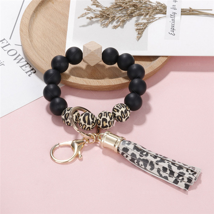 Silicone Key Ring Bracelets Wristlet