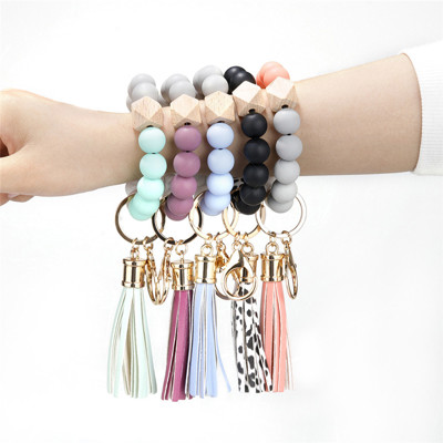 Silicone Key Ring Bracelets Wristlet