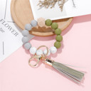  Silicone Key Ring Bracelets Wristlet