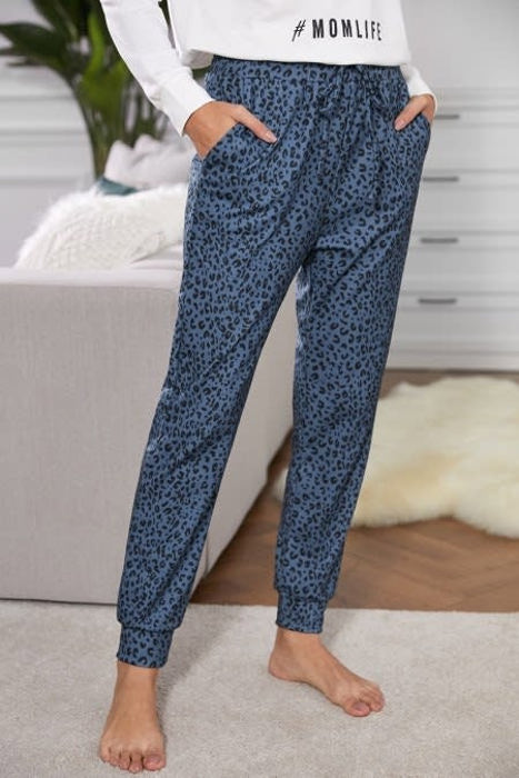 Comfy Leopard Joggers
