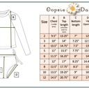  Girls Emily Daisy Check Long Sleeve Rash guard Swimsuit