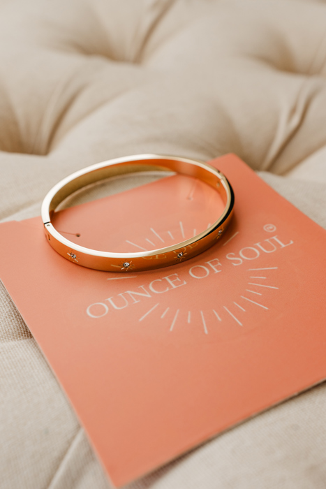 Sun Crystal Bracelet 14K Gold Plated
