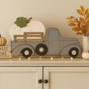  Fall decor- Wood Truck- 17.5 x 12
