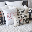  Happy Halloween Pillow Cover