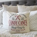  Christmas Pillow Cover, Candy Cane Pillow, Christmas Pillows, Farmhouse Christmas
