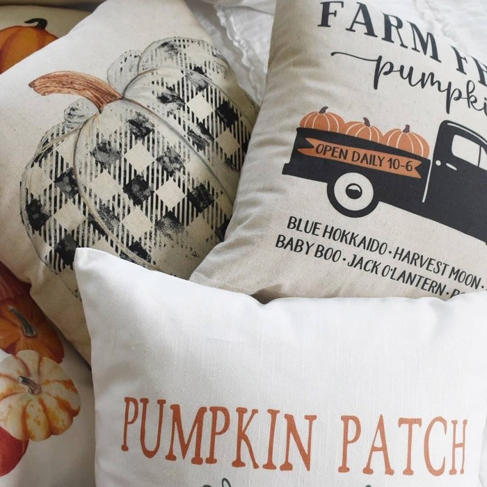 Fall Pillow Cover Plaid Pumpkin Fall Plaid Decor Fall Pillow Pumpkin Pillow Black And White Plaid Buffalo Plaid Fall