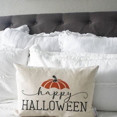 Happy Halloween Pillow Cover