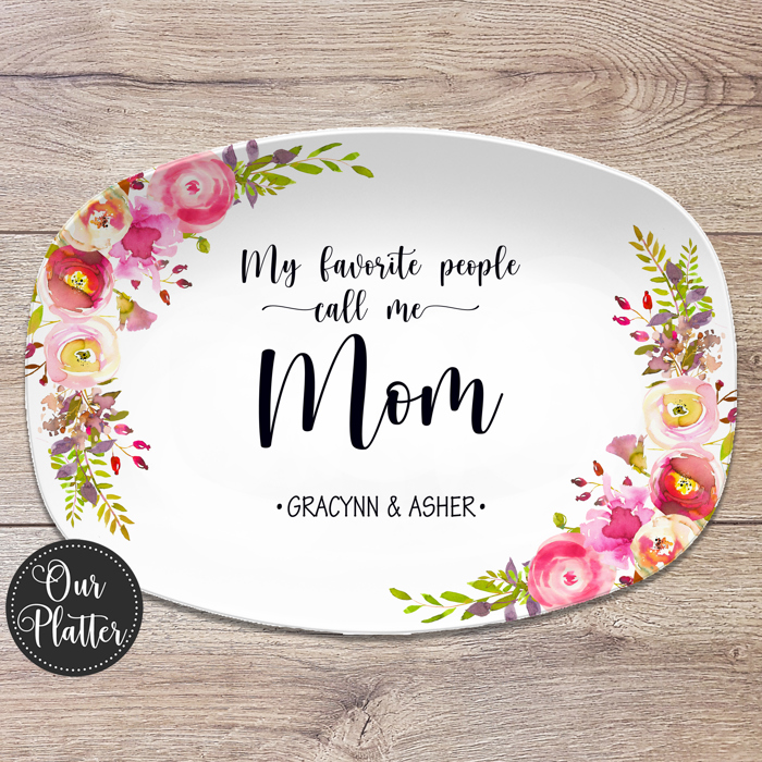 Personalized Platters for Mom & Grandma | My Greatest Blessings