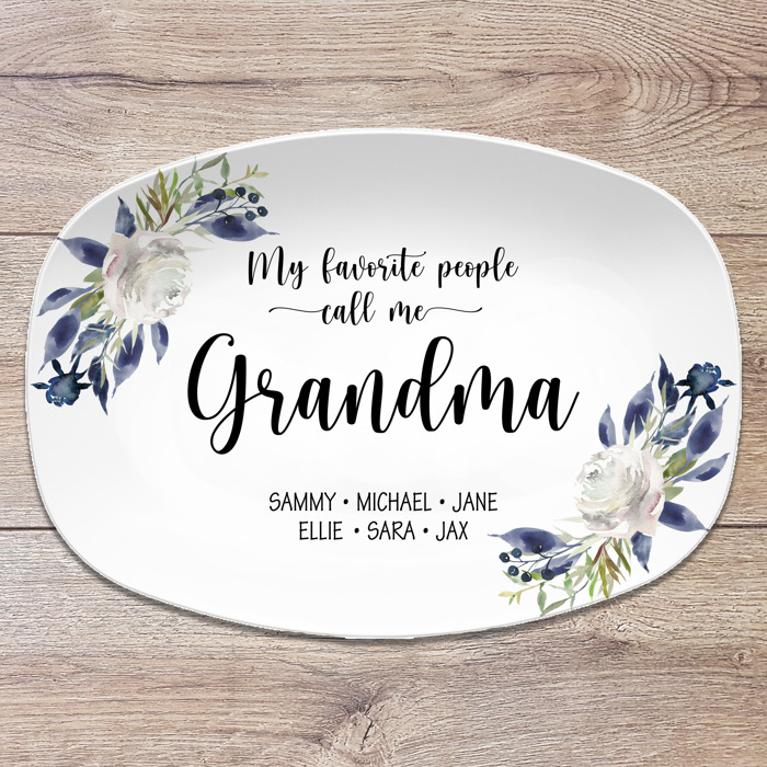 Personalized Platters for Mom & Grandma | My Greatest Blessings