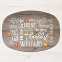  Fall Personalized Platters | Hostess Gifts, Family Celebrations, Thanksgiving Decor