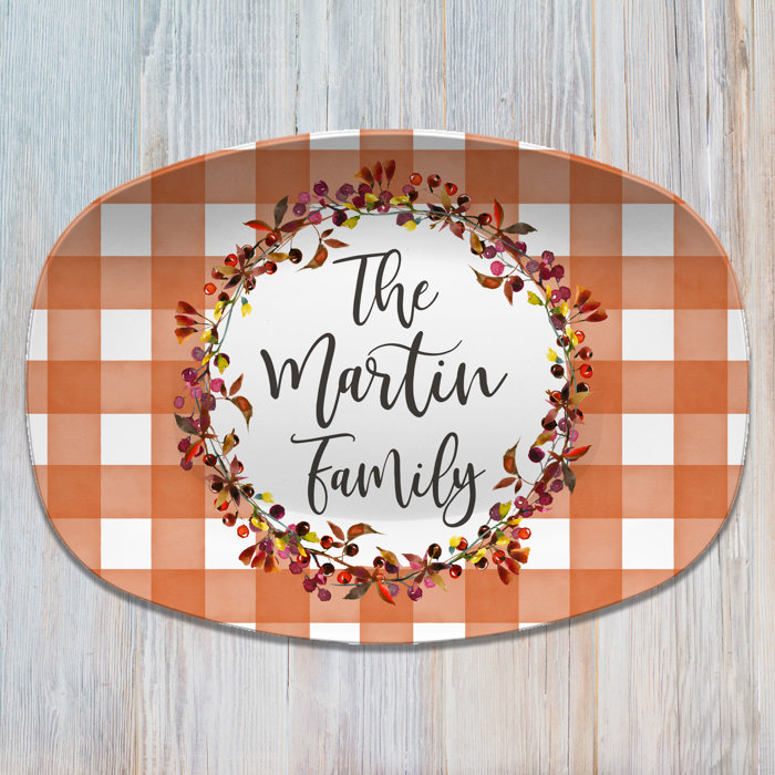 Fall Personalized Platters | Hostess Gifts, Family Celebrations, Thanksgiving Decor