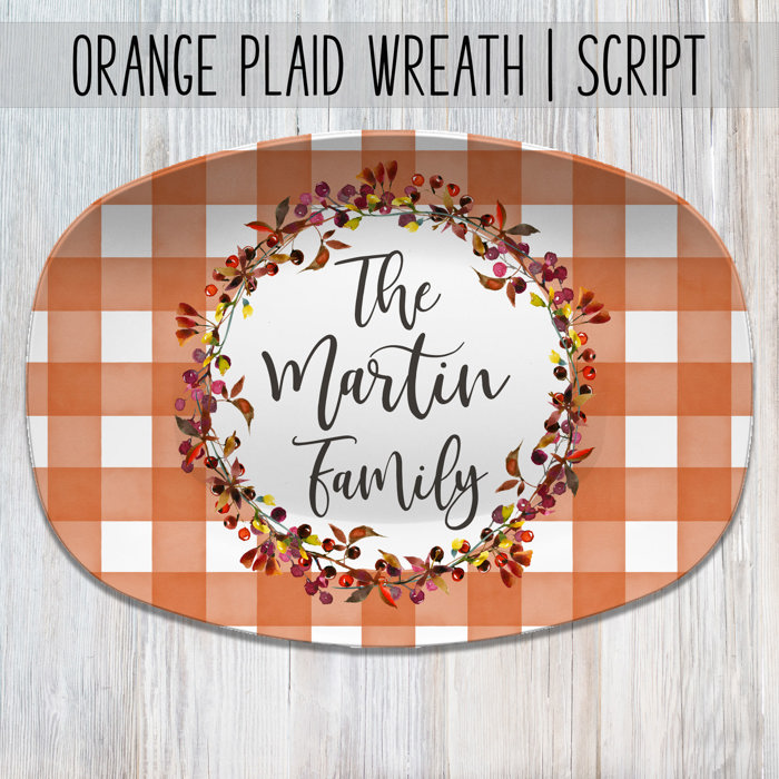 Fall Personalized Platters | Hostess Gifts, Family Celebrations, Thanksgiving Decor
