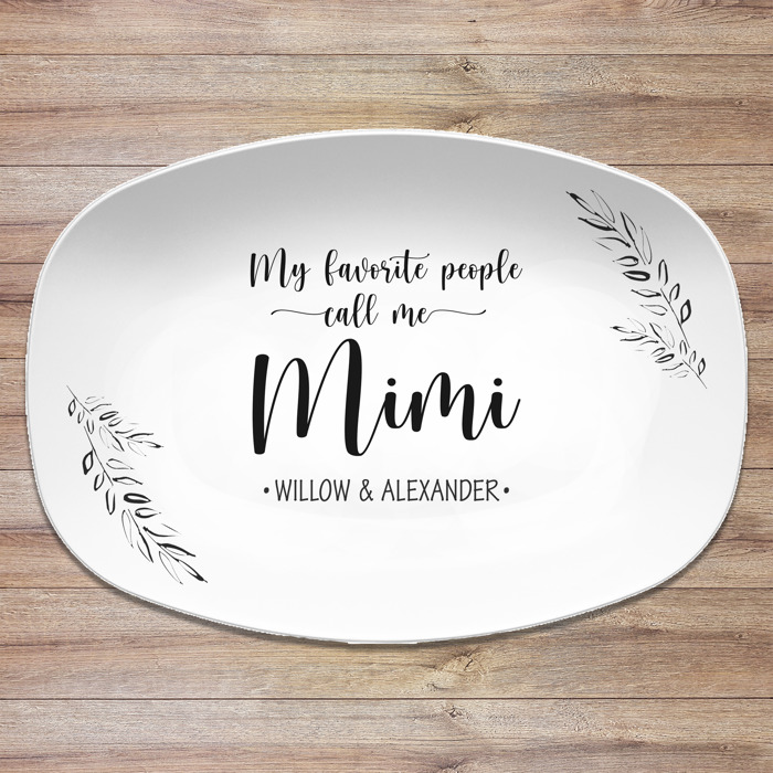 Personalized Platters for Mom & Grandma | My Greatest Blessings