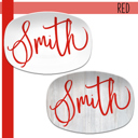  Large Script Custom Personalized Platter