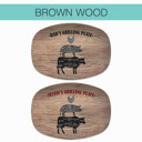  BBQ Grilling Serving Platter | Butcher Cuts - Cow Pig Chicken | Made in the USA