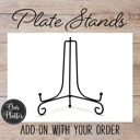  Large Script Custom Personalized Platter