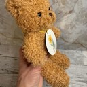  Newborn birth flower teddy bear gift hospital baby gift birth month flower ornament gift