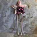  Fairy wand imaginary play toy, handmade fabric star wand princess dress up fairy wand young girl gift
