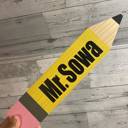  Wood Personalized Teacher Desk Sign/ Teacher Gift/ Teacher Name Sign