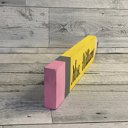  Wood Personalized Teacher Desk Sign/ Teacher Gift/ Teacher Name Sign