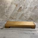  Wood Long Riser Centerpiece for table, soap dispenser holder