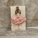  Stocking stuffer girl hair Scrunchie ballerina scrunchie holder gift card party favor for girl birthday party