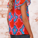 Medium Serendipity Flutter Sleeve Blouse