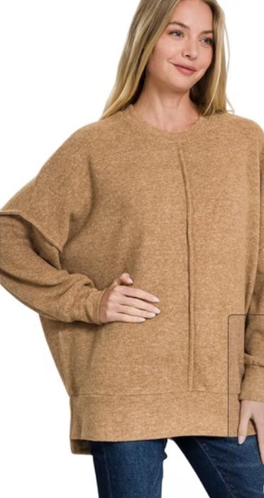 Zenana Everything Fall Sweater-MULTIPLE COLORS