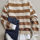 Small Gorgeous Fall Striped Cardigan