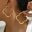  Gold Clover Earrings
