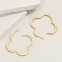  Gold Clover Earrings
