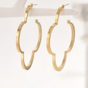  Gold Clover Earrings