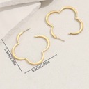  Gold Clover Earrings