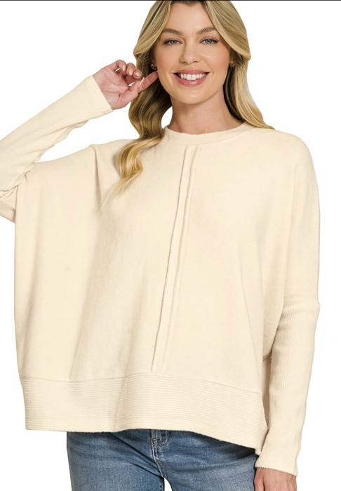 Zenana Everything Fall Sweater-MULTIPLE COLORS