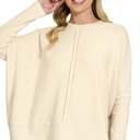 Beige Large Zenana Everything Fall Sweater-MULTIPLE COLORS