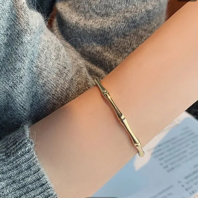 Stylish Bamboo Bangle Bracelet
