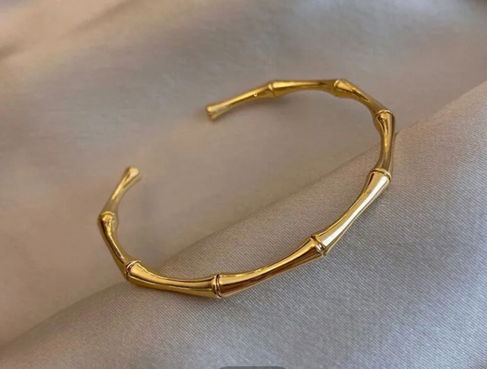 Stylish Bamboo Bangle Bracelet