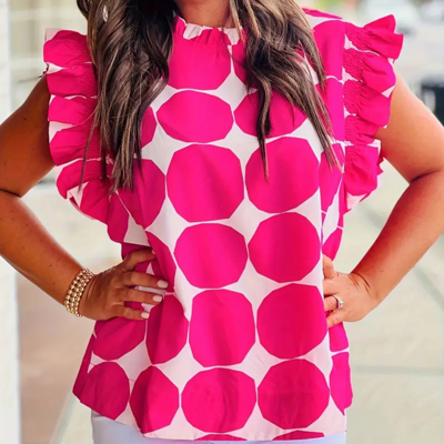 Pink Dot Blouse
