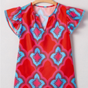 Small Serendipity Flutter Sleeve Blouse