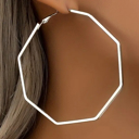  Hexagon Alloy Hoops