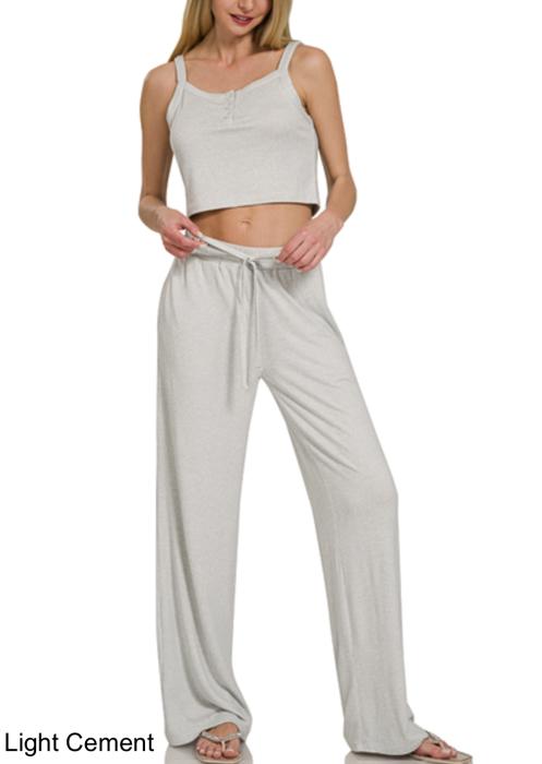 Zenana Soft and Cozy Two Piece Set