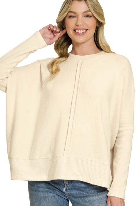 Zenana Everything Fall Sweater-MULTIPLE COLORS