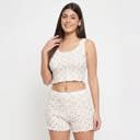  Blush Petal Shorts Set