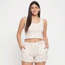  Blush Petal Shorts Set