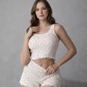  Blush Petal Shorts Set