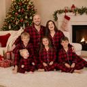  Classic Buffalo Plaid Family Matching Christmas Pyjamas