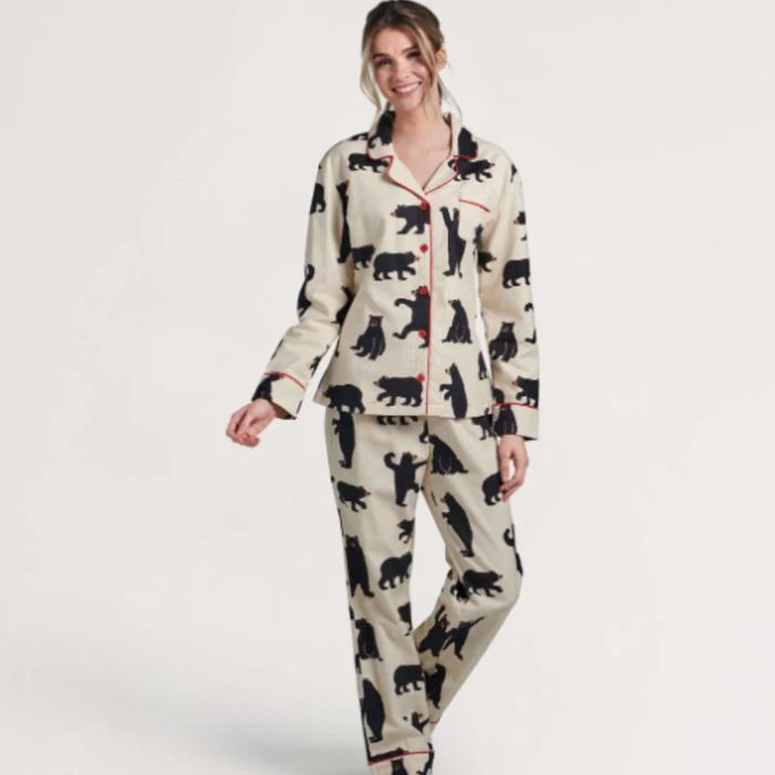 Dancing Bear Family Matching Christmas Pajamas