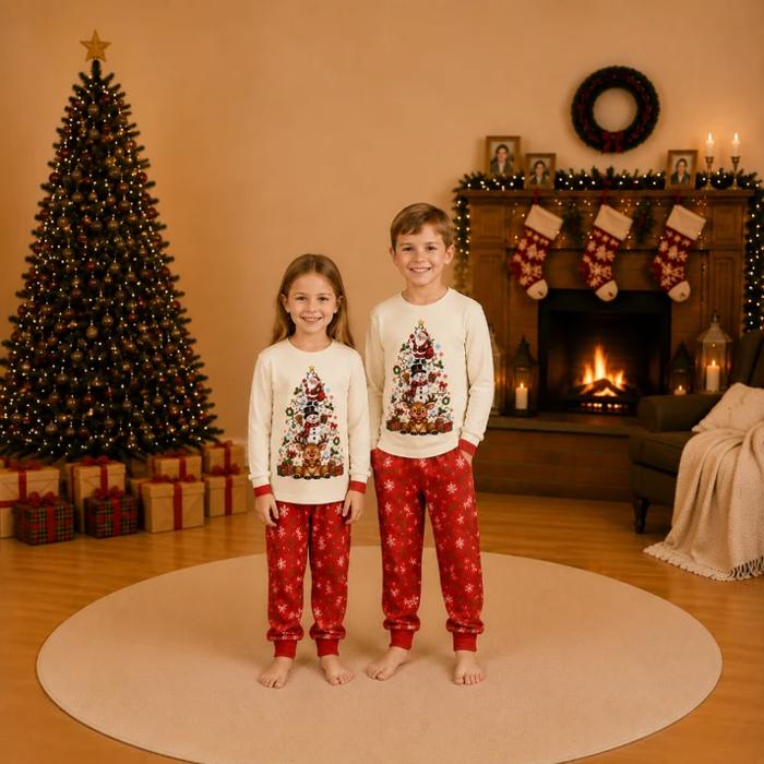 Festive Wonderland Family Matching Christmas Pyjamas