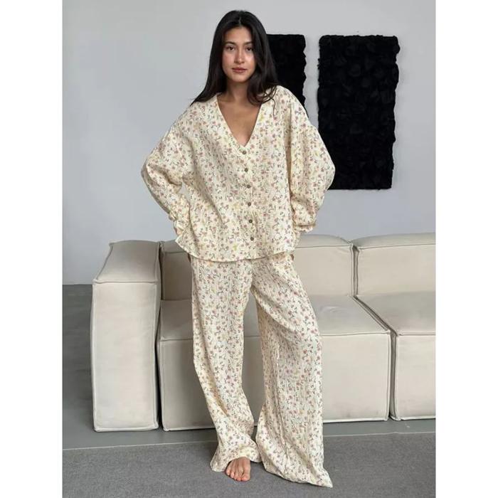Floral Breeze Pajamas