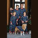  Lights Matching Family Christmas Pajamas